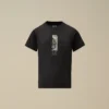 U16 katoenen jersey 30/1 T-shirt met korte mouwen en Britse zeeman-afbeelding