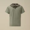U16 katoenen jersey 30/1 T-shirt met korte mouwen en ‘Goggle’-print