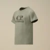 U16 katoenen jersey 30/1 T-shirt met korte mouwen en ‘Goggle’-print