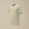 U16 katoenen jersey 30/1 T-shirt met korte mouwen en groot logo