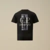 U16 katoenen jersey 30/1 T-shirt met korte mouwen en logo