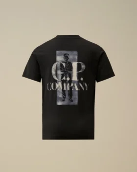 U16 katoenen jersey 30/1 T-shirt met korte mouwen en logo