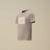 U16 katoenen jersey 30/1 T-shirt met korte mouwen en logolabel
