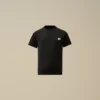 U16 katoenen jersey 30/1 T-shirt met korte mouwen en logopatch