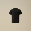 U16 katoenen jersey 30/1 T-shirt met korte mouwen en logopatch