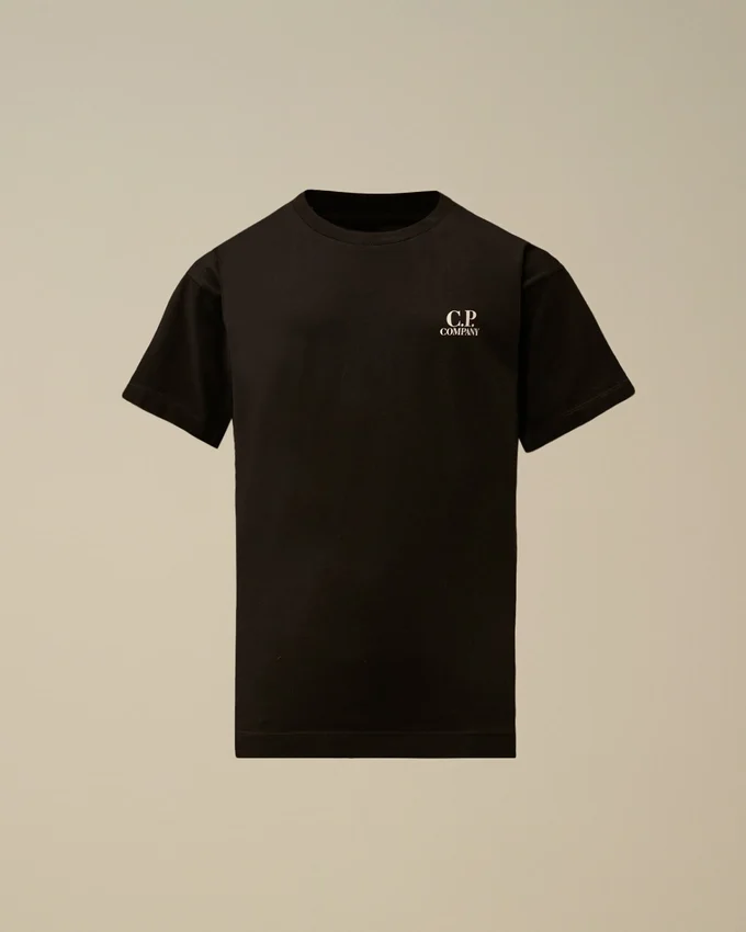 U16 katoenen jersey 30/1 T-shirt met korte mouwen en Maxi-pasvorm