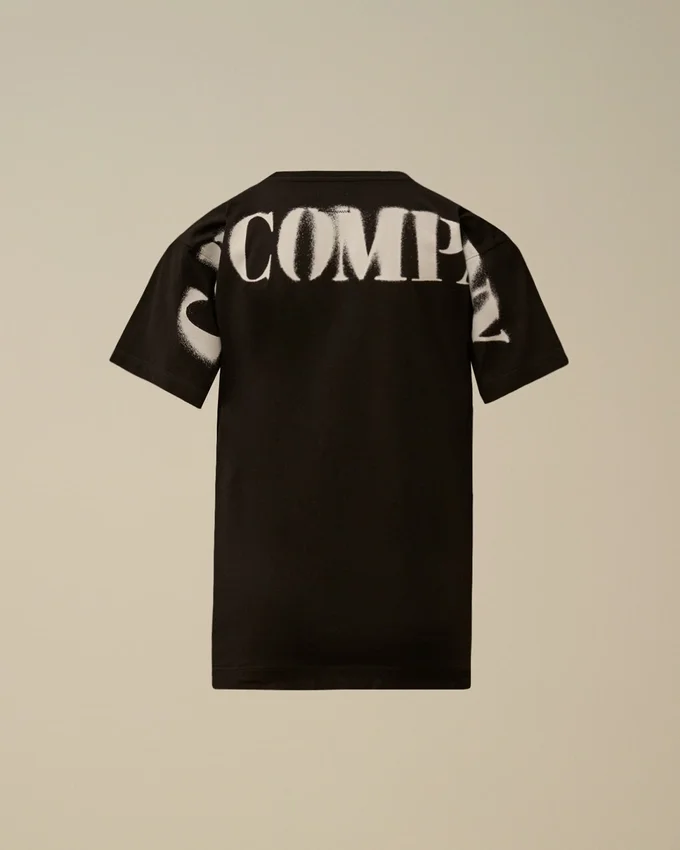 U16 katoenen jersey 30/1 T-shirt met korte mouwen en Maxi-pasvorm