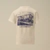 U16 Katoenen jersey 30/1 T-shirt met korte mouwen en print