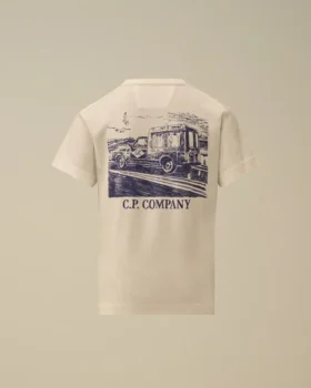 U16 Katoenen jersey 30/1 T-shirt met korte mouwen en print