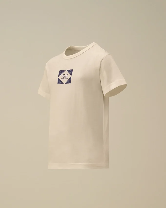U16 Katoenen jersey 30/1 T-shirt met korte mouwen en print