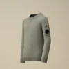 U16 katoenen sweater met ronde hals en Lens-motief
