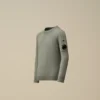 U16 katoenen sweater met ronde hals en Lens-motief