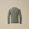 U16 katoenen sweater met ronde hals en Lens-motief