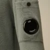 U16 katoenen sweater met ronde hals en Lens-motief