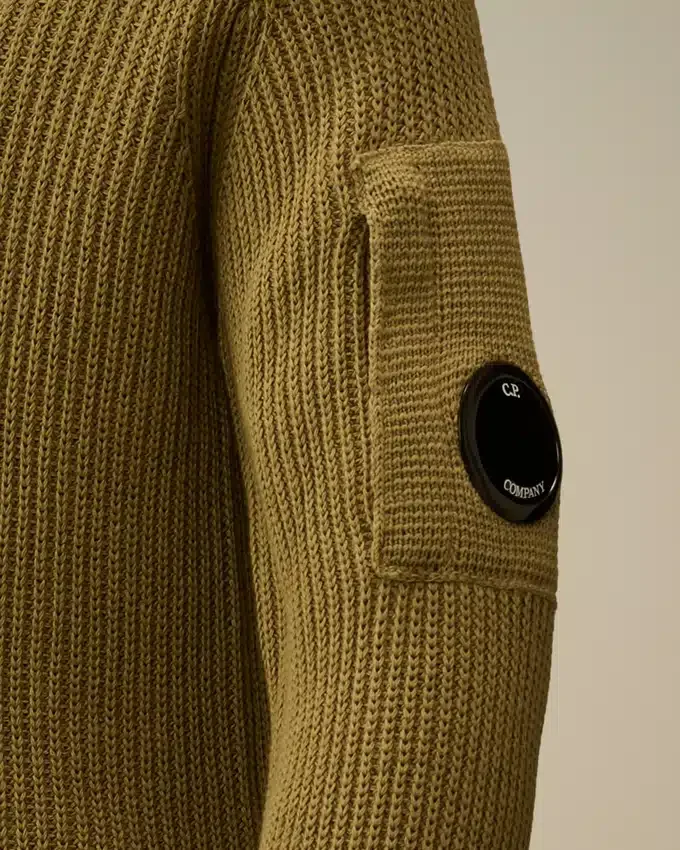U16 Katoenen vest met rits en Lens-detail