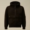 U16 licht fleece gemengd Lens-Sweatshirt met capuchon