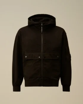 U16 licht fleece gemengd Lens-Sweatshirt met capuchon