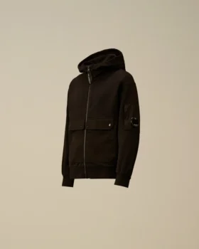 U16 licht fleece gemengd Lens-Sweatshirt met capuchon
