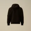 U16 licht fleece gemengd Lens-Sweatshirt met capuchon