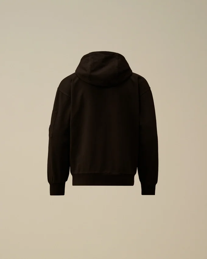 U16 licht fleece gemengd Lens-Sweatshirt met capuchon