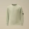 U16 Malfilè fleece sweatshirt met ronde hals en lensmotief