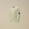 U16 Malfilè fleece sweatshirt met ronde hals en lensmotief