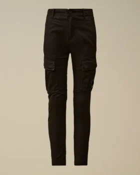 U16 Stretch Gabardine Cargo-broek met Lens-detail