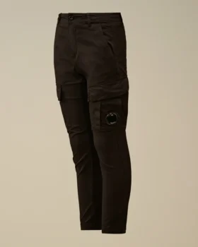 U16 Stretch Gabardine Cargo-broek met Lens-detail