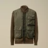 Vest met ritssluiting van katoenmix