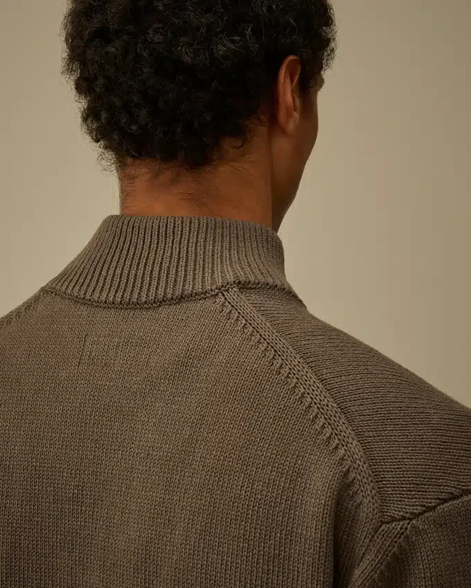 Vest met ritssluiting van katoenmix