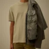 Vest met ritssluiting van katoenmix
