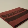 Wollen deken met logo