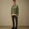Zwaar Chrome-R-overshirt met rits en Lens-detail