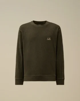 Zwaar jersey sweatshirt met ronde hals