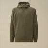 Zwaar piqué-sweatshirt met capuchon