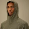 Zwaar piqué-sweatshirt met capuchon
