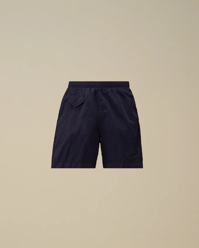 Zwemshort met geborduurd Eco-Chrome-R-logo