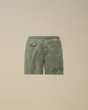 Zwemshort met geborduurd Eco-Chrome-R-logo