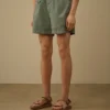 Zwemshort met geborduurd Eco-Chrome-R-logo