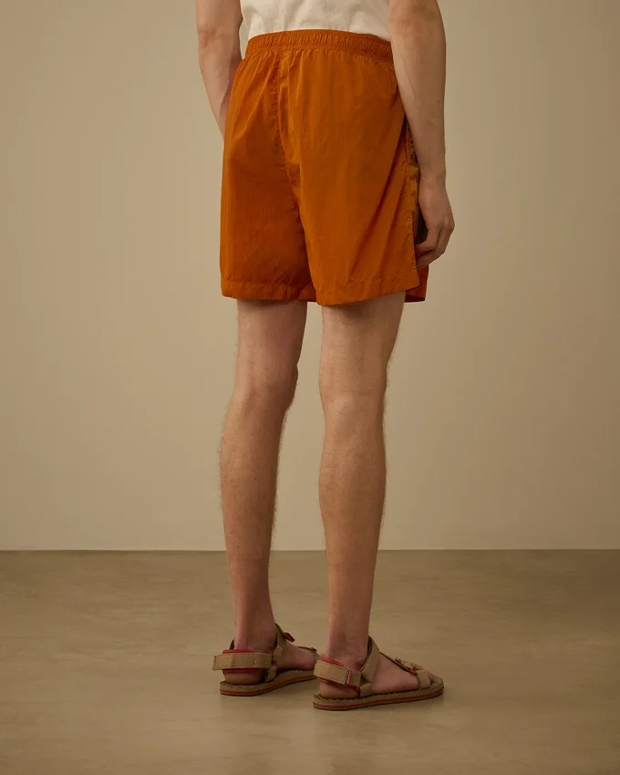 Zwemshort met geborduurd Eco-Chrome-R-logo