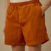 Zwemshort met geborduurd Eco-Chrome-R-logo