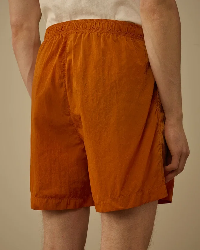 Zwemshort met geborduurd Eco-Chrome-R-logo