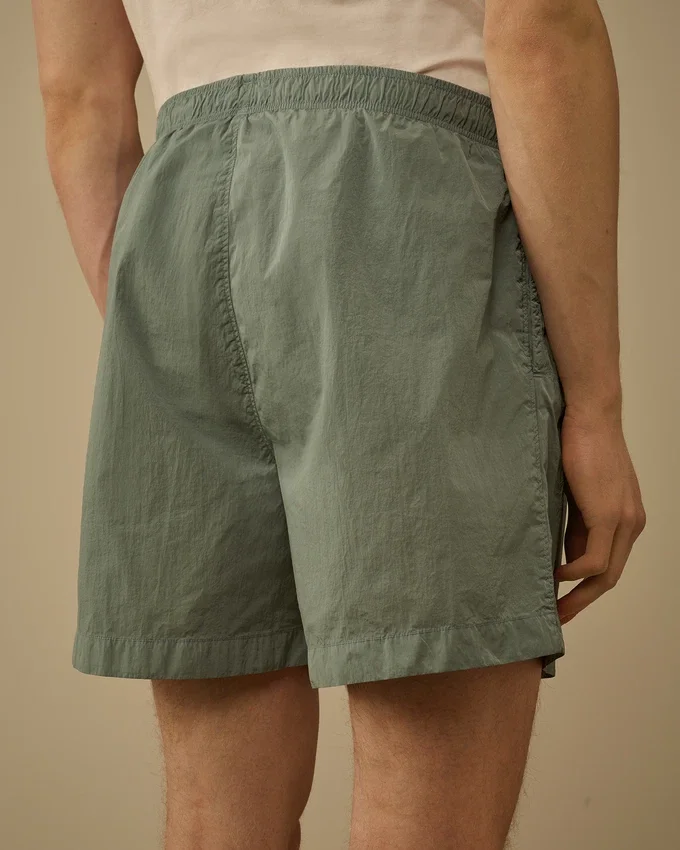 Zwemshort met geborduurd Eco-Chrome-R-logo