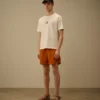 Zwemshort met geborduurd Eco-Chrome-R-logo